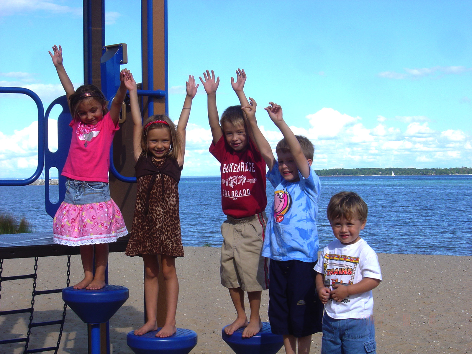 Fun at the Beach in Suttons Bay